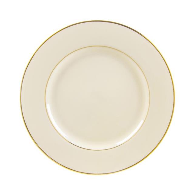 Rent ivory china with gold band