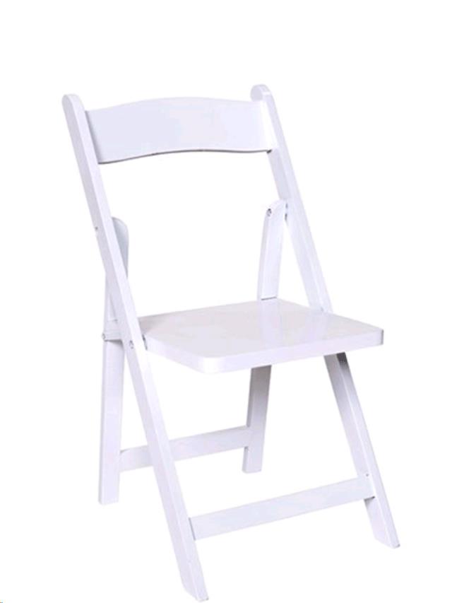 Rental store for child white wood chair in Portland Oregon