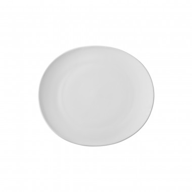 Rental store for white oval salad plate in Portland Oregon