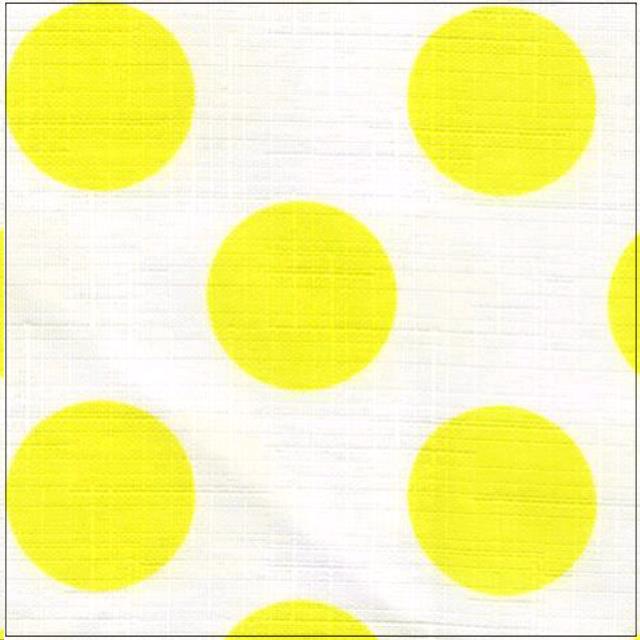 Rental store for 22 inch sq yellow white dot napkin in Portland Oregon
