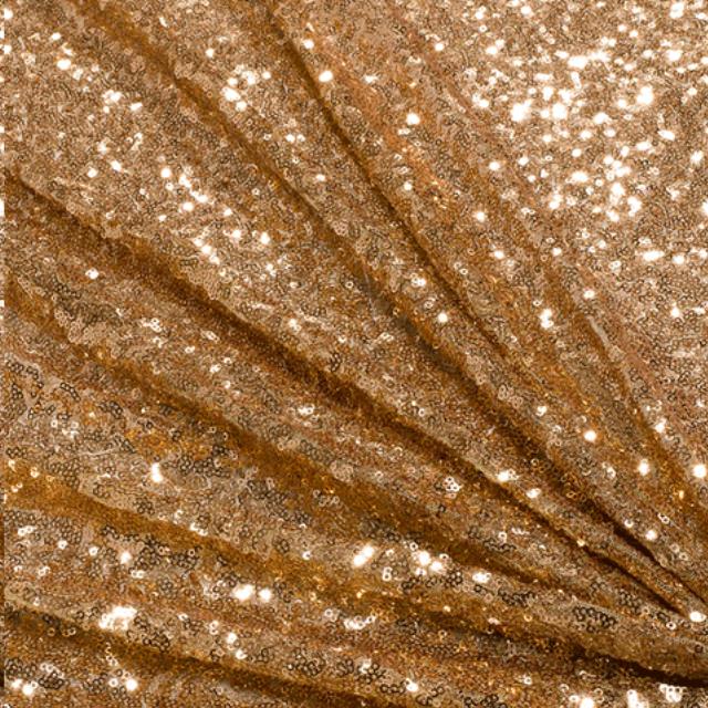 Rental store for 13 inch x120 inch sequin gold runner in Portland Oregon