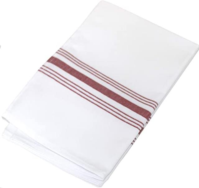 Rental store for 18 inch x22 inch bistro stripe red napkin in Portland Oregon