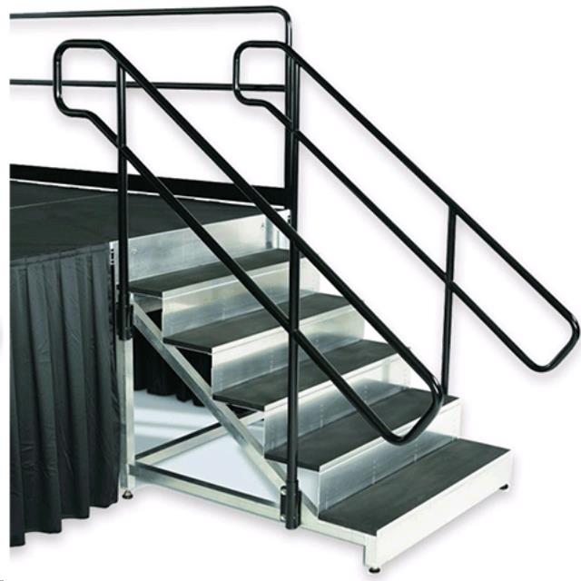 Rental store for stage stairs w rails wenger in Portland Oregon