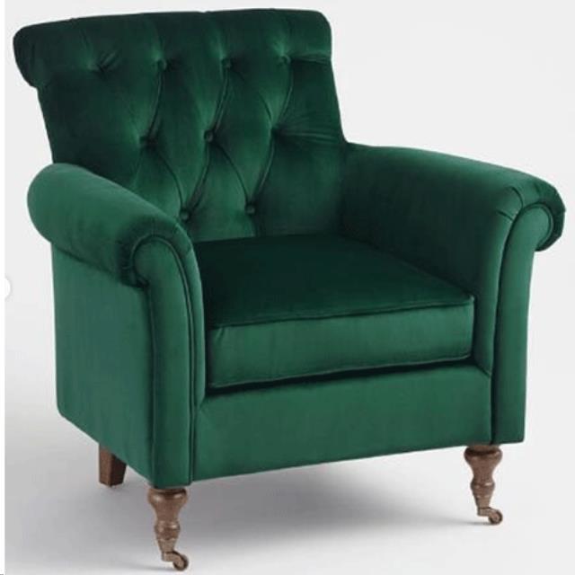 Rental store for emerald parker armchair in Portland Oregon