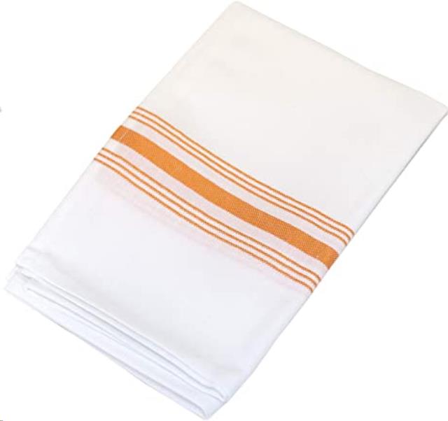 Rental store for orange bistro stripe napkin in Portland Oregon