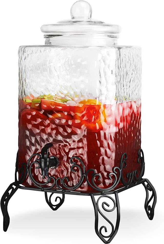 Rental store for 2 5 gal glass bev dispenser w stand in Portland Oregon