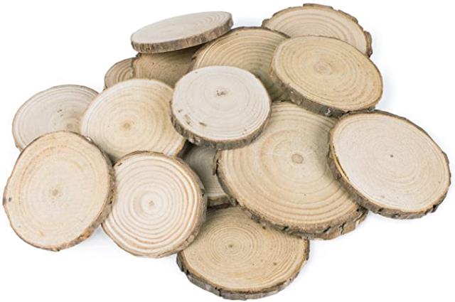 Rental store for wood slice 8 inch 12 inch round in Portland Oregon