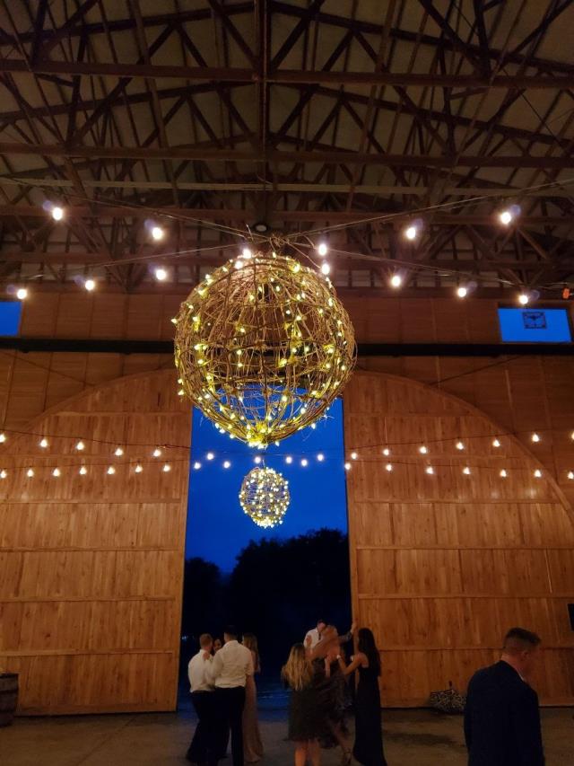 Rental store for grapevine ball w lights 36 inch in Portland Oregon