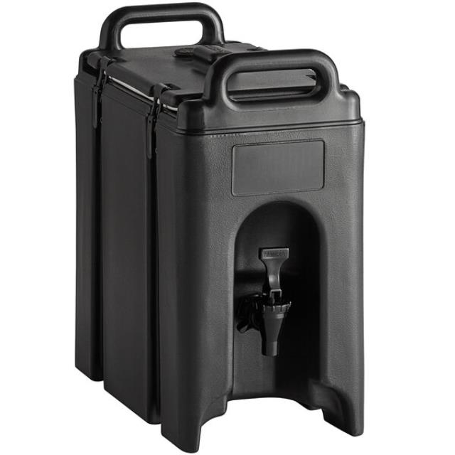 Cambro CSR3417 3 Gallon Insulated Beverage Dispenser, Dark Taupe - Win Depot