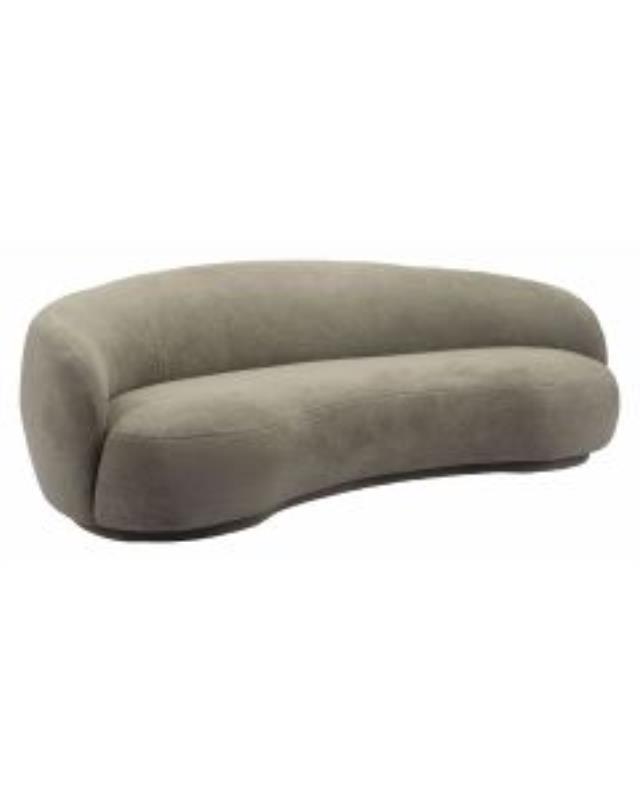 Rental store for sage curved zoey sofa in Portland Oregon