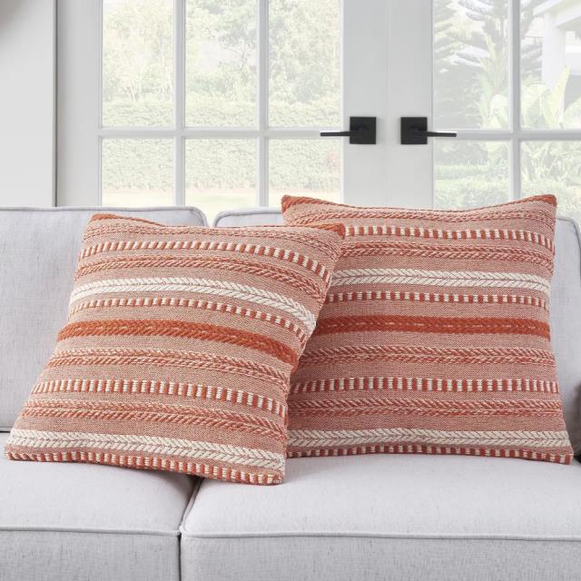 Rental store for tangerine knit pillow in Portland Oregon