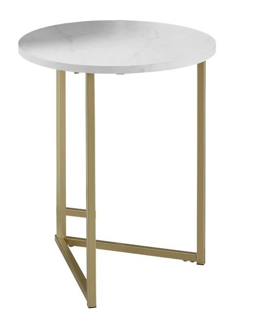 Rental store for ivy gold nesting table 20 inch h in Portland Oregon
