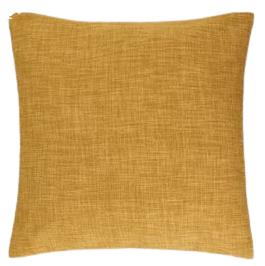 Rental store for ochre linen pillow in Portland Oregon