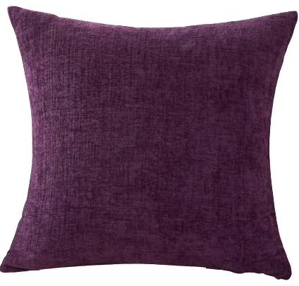 Rental store for plum chenille pillow in Portland Oregon