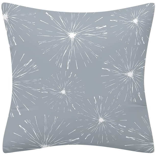 Rental store for grey dandelion pillow in Portland Oregon