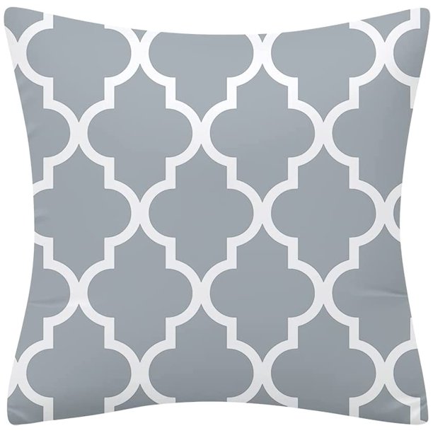 Rental store for grey moroccan pillow in Portland Oregon