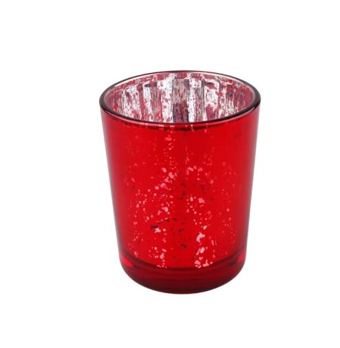 Rental store for votive red mercury glass in Portland Oregon