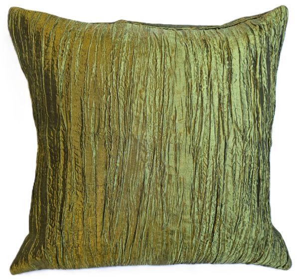 Rental store for sheen green crinkle pillow in Portland Oregon