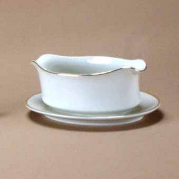 Rental store for ivory gold gravy boat w saucer in Portland Oregon