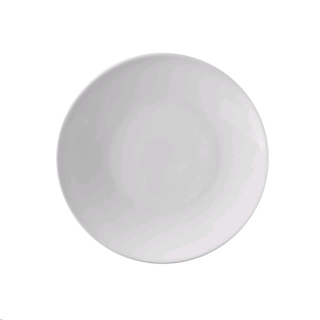 Rental store for white coupe salad plate in Portland Oregon
