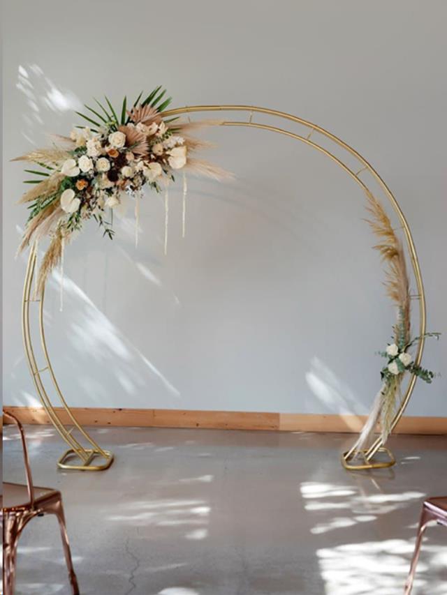 Rental store for GOLD ROUND BACKDROP in Portland OR