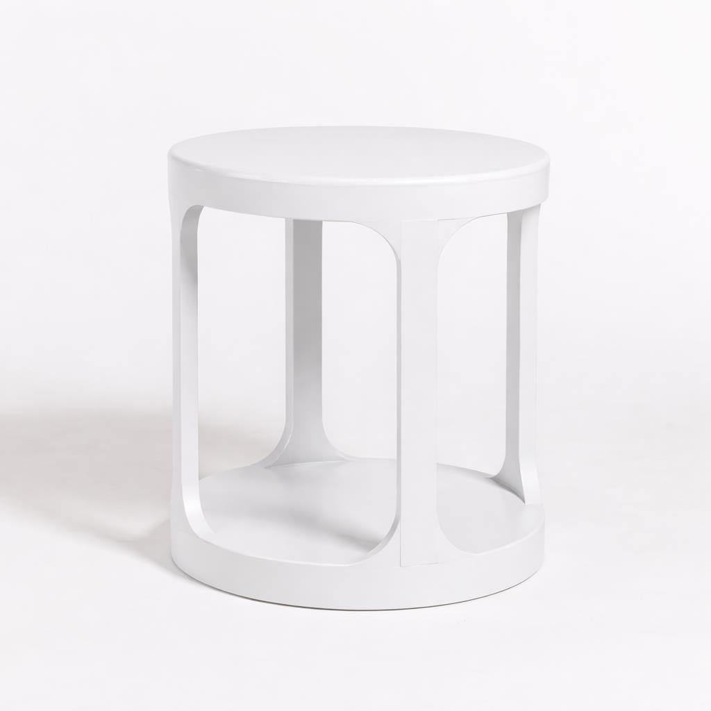 Rental store for ARABELLA WHITE SIDE TABLE in Portland OR